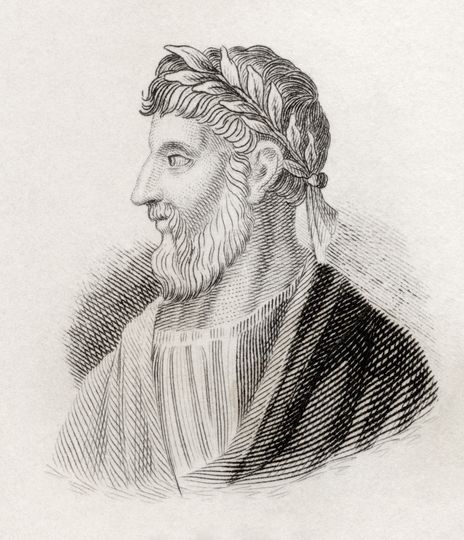 Изображение Аполлония Тианского. Рисунок. Фото Getty