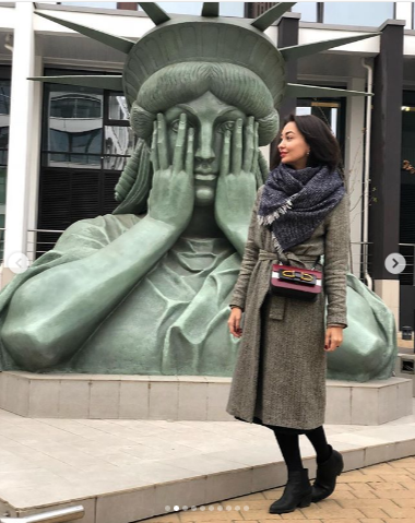 Статуя Свободы в Москве. Фото Instagram/nasti_list
