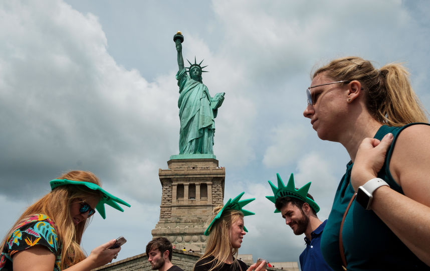 Статуя Свободы в США. Фото Getty