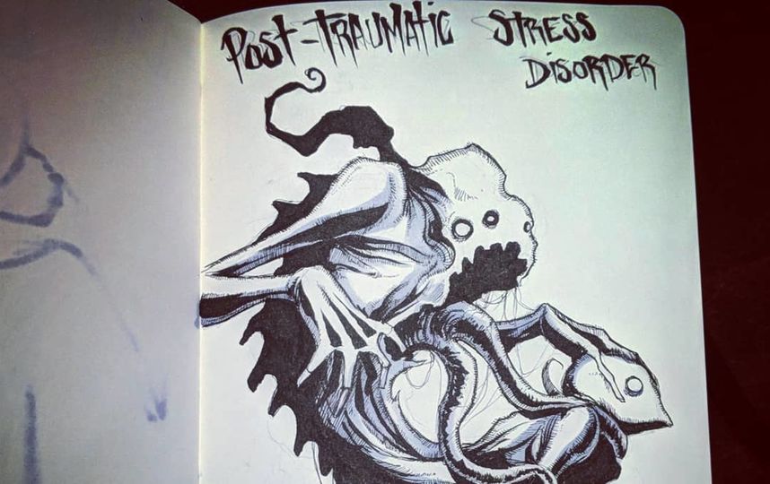Посттравматическое стрессовое расстройство. Фото Скриншот Instagram/shawncoss