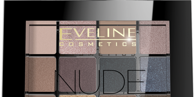 1. Eveline cosmetics Nude all in one eyeshadow palette.
