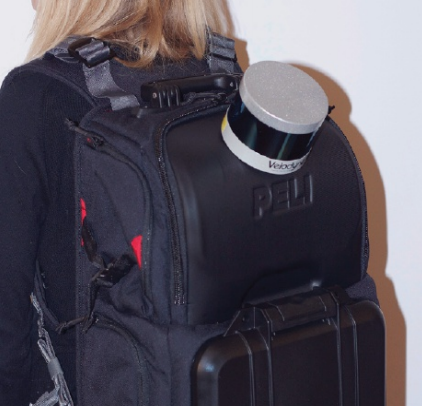 Рюкзак с лидаром. Фото Предоставлено организаторами