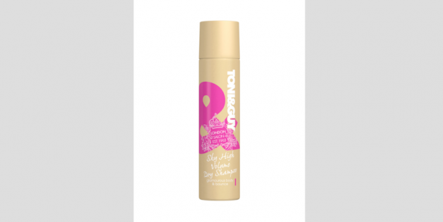 Сухой шампунь Toni&Guy Sky High Volume.