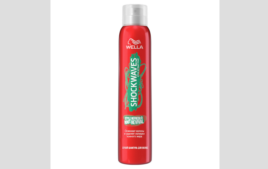 Сухой шампунь Wella Shockwaves Root Revival.