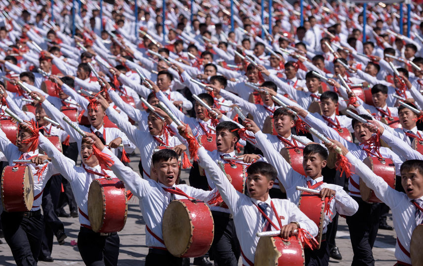 Военный парад в КНДР. Фото AFP