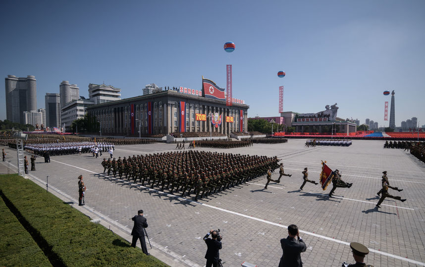 Военный парад в КНДР. Фото AFP