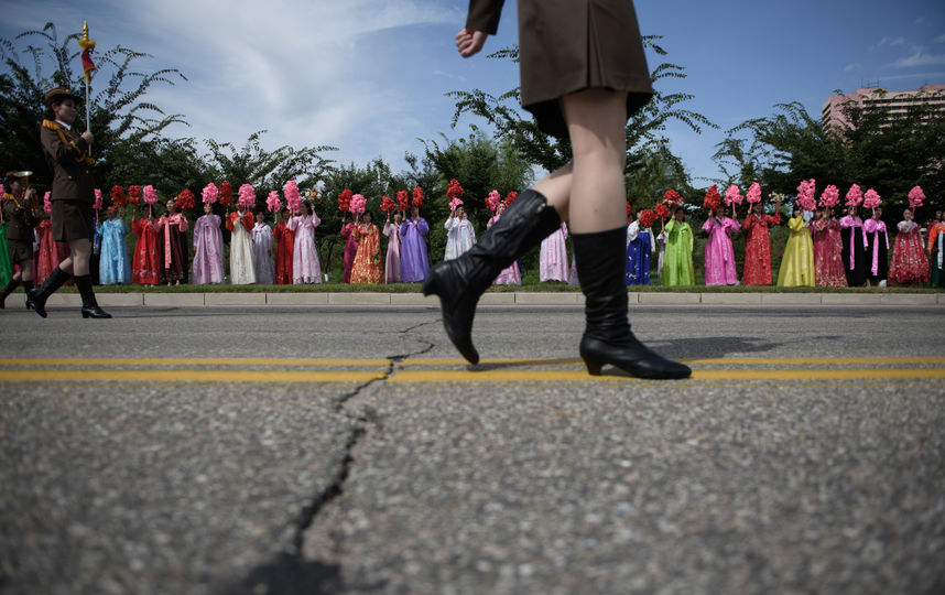 Военный парад в КНДР. Фото AFP