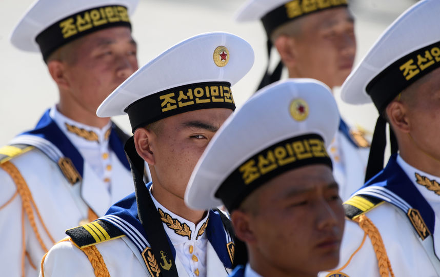 Военный парад в КНДР. Фото AFP