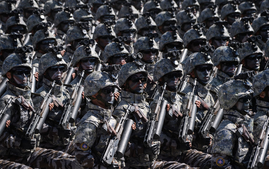 Военный парад в КНДР. Фото AFP