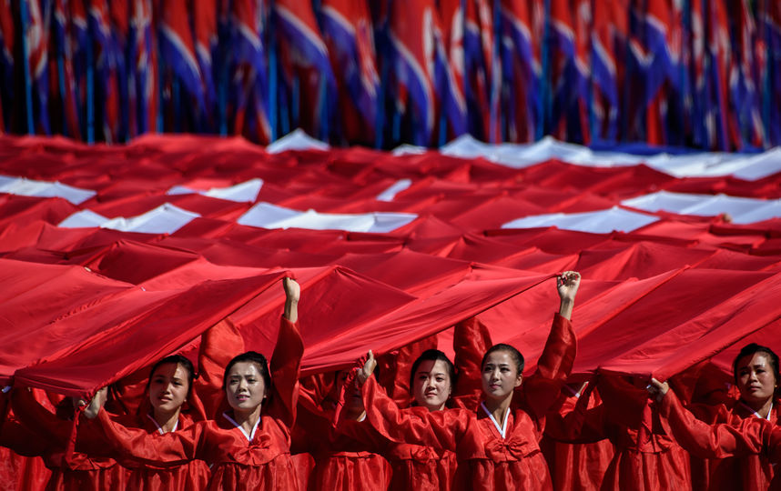 Военный парад в КНДР. Фото AFP