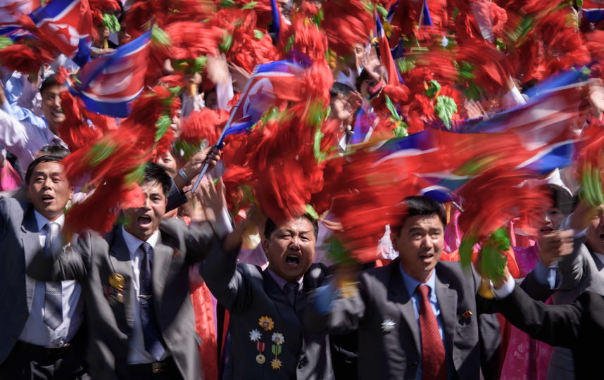 Военный парад в КНДР. Фото AFP
