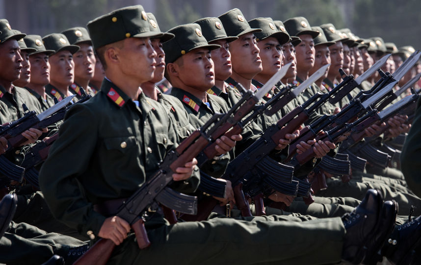 Парад в КНДР. Фото AFP