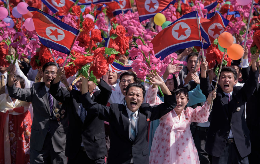Военный парад в КНДР. Фото AFP