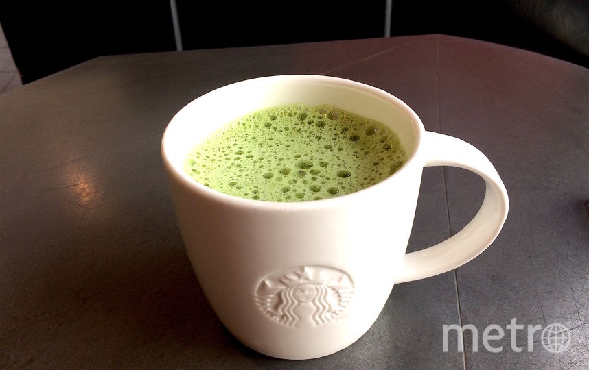 Маття чай Латте из Starbucks. Фото Ольга Захарец, "Metro"