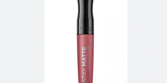 Жидкая помада Rimmel stay matte liquid lip colour 100 Pink Bliss.