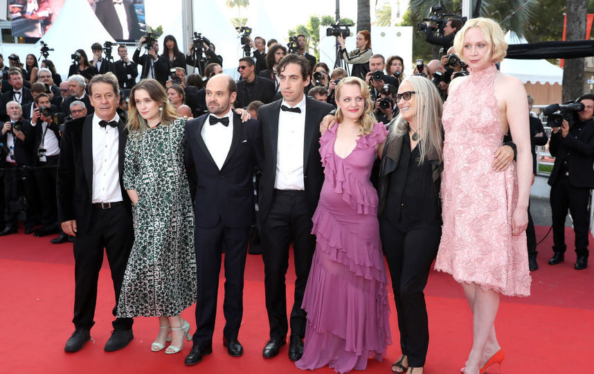 Актриса из "Игры престолов" великанша Гвендолин Кристи покорила Канны. Фото Getty