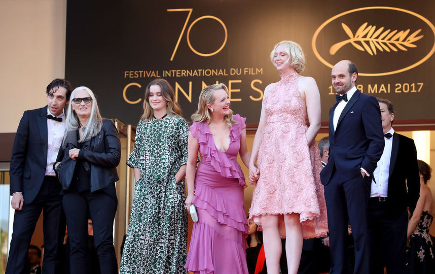 Актриса из "Игры престолов" великанша Гвендолин Кристи покорила Канны. Фото Getty