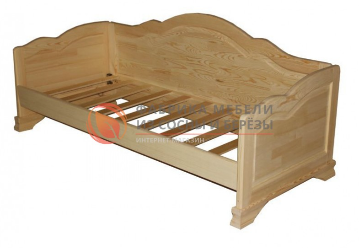 Диван-кровать "Пётр". Фото скриншот мебельизсосны.рф.