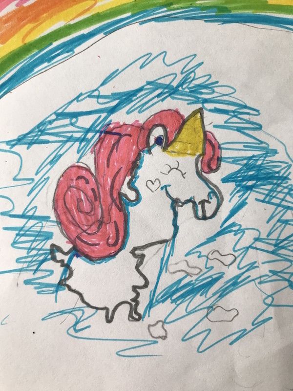 "Это сказочный единорог". Фото Полина Булюкина.