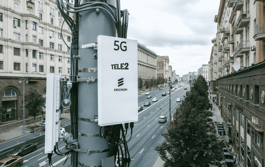 Tele2 и Ericsson запустили пилотную зону 5G в центре Москвы