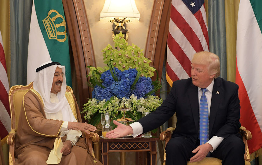 Визит Дональда Трампа в Саудовскую Аравию. Фото AFP