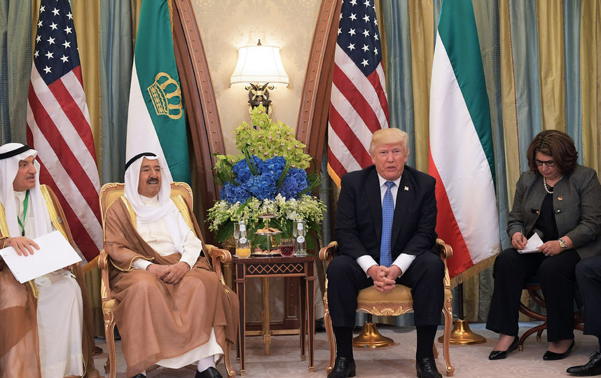 Визит Дональда Трампа в Саудовскую Аравию. Фото AFP