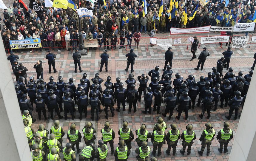 Протесты в Киеве. Фото AFP