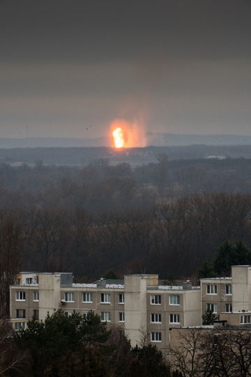 Кадр с места инцидента. Фото AFP