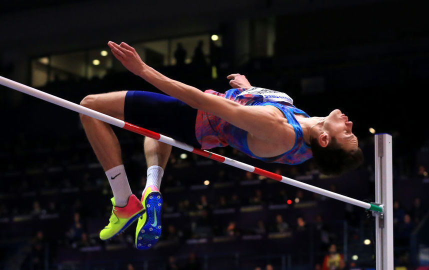 Российский прыгун в высоту Данил Лысенко. Фото Getty
