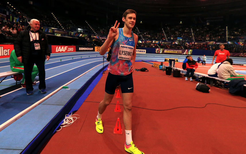 Российский прыгун в высоту Данил Лысенко. Фото Getty