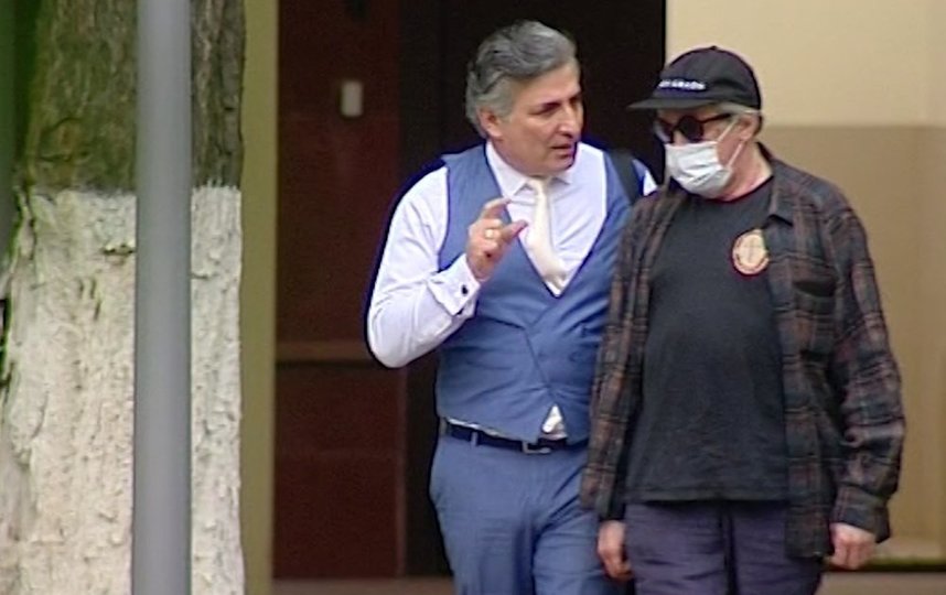 Эльман Пашаев и Михаил Ефремов. Фото АГН "Москва"