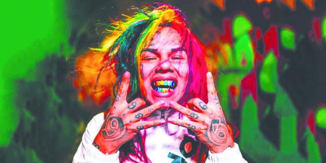 3. 6ix9ine.