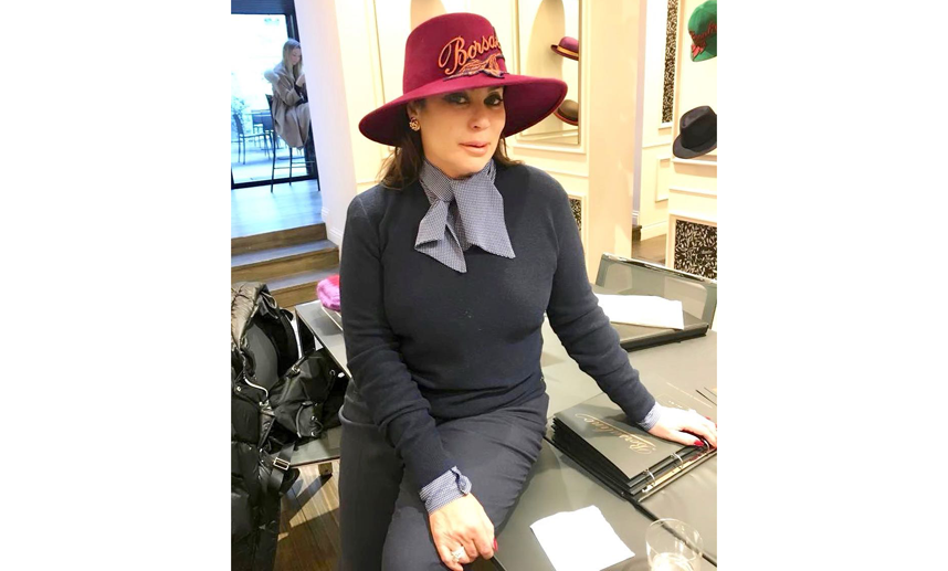 Алла Вербер в Милане. Фото instagram.com/verberalla