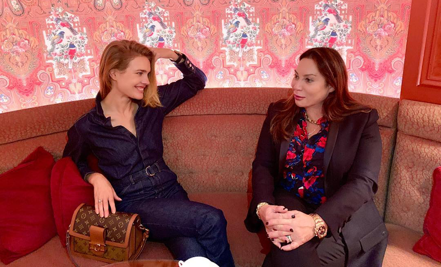 С Натальей Водяновой. Фото instagram.com/verberalla