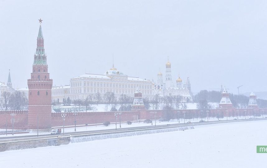 Аномально низкое атмосферное давление и метель ожидают Москву 14 января