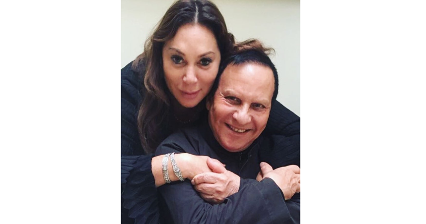 С Аззедином Алайя. Фото instagram.com/verberalla