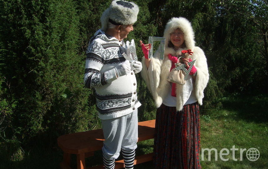"Я тебе не дедушка, я – Кай, а рядом со мной Герда". Фото Эрнест (81 год), Марина (73 года), "Metro"