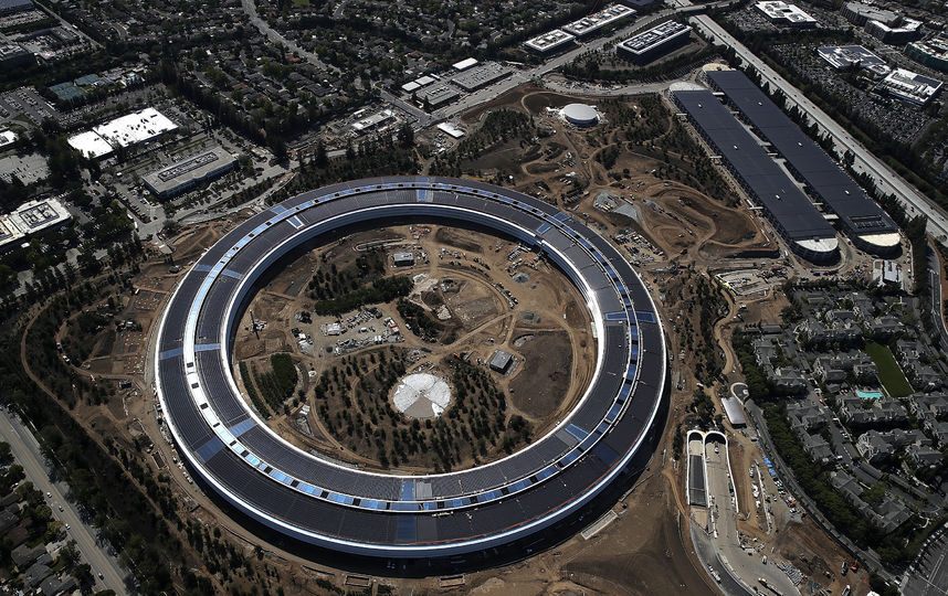 Новый кампус компании Apple. Фото Getty