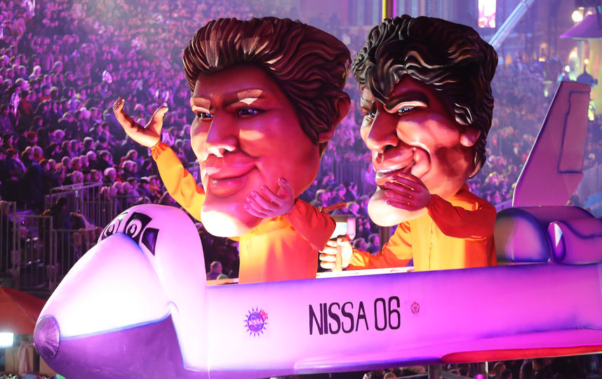 Карнавал в Ницце. Фото AFP