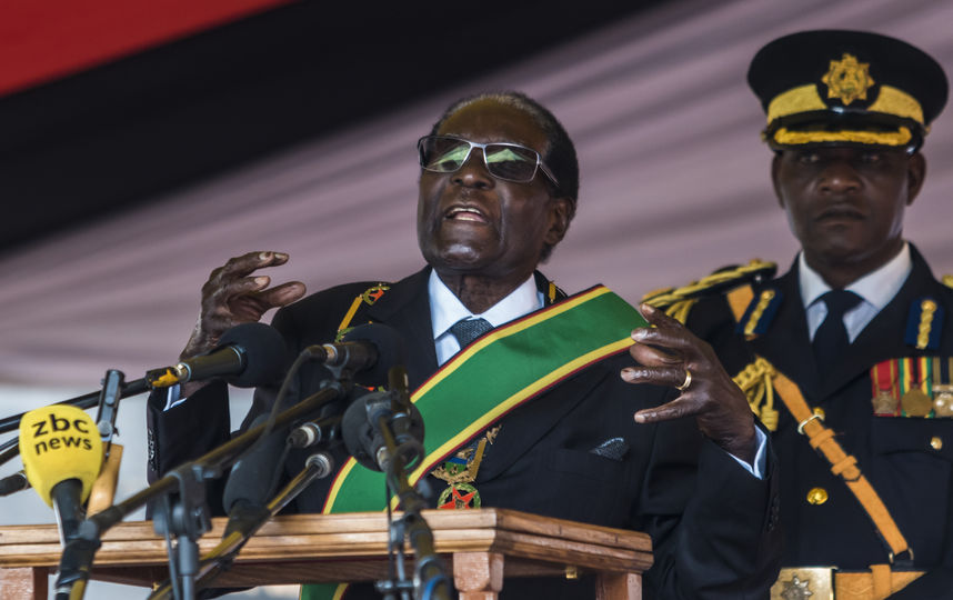 Президент Зимбабве Роберт Мугабе. Фото AFP