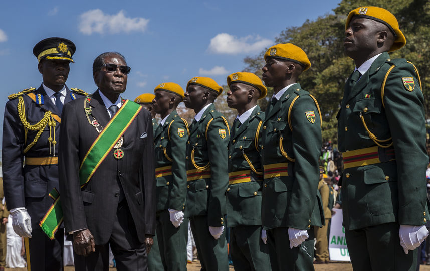 Президент Зимбабве Роберт Мугабе. Фото AFP