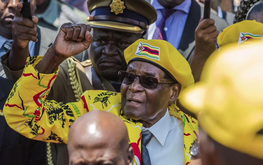 Президент Зимбабве Роберт Мугабе. Фото AFP