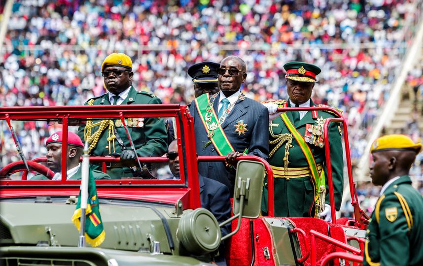 Президент Зимбабве Роберт Мугабе. Фото AFP