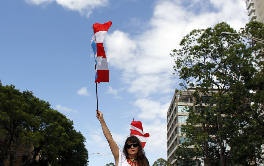 День референдума в Пуэрто-Рико. Фото AFP