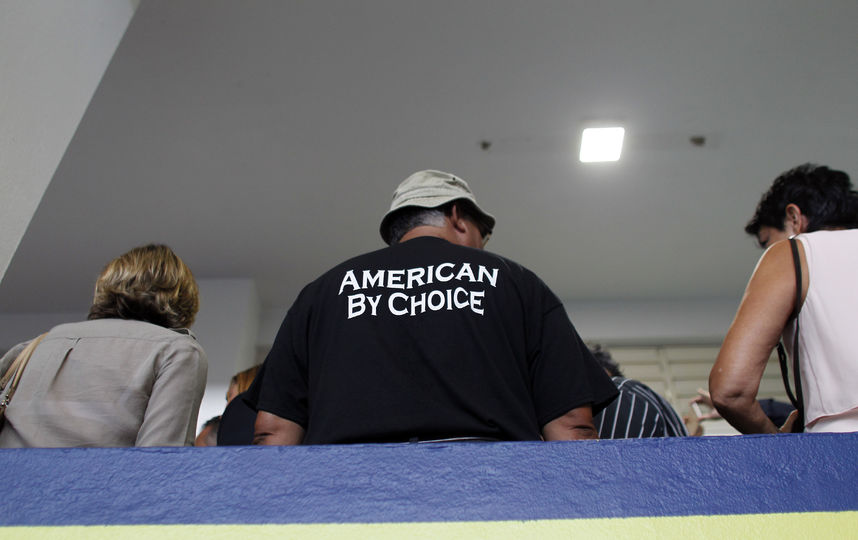 День референдума в Пуэрто-Рико. Фото AFP