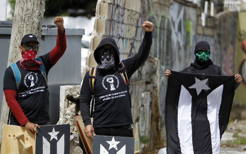 День референдума в Пуэрто-Рико. Фото AFP