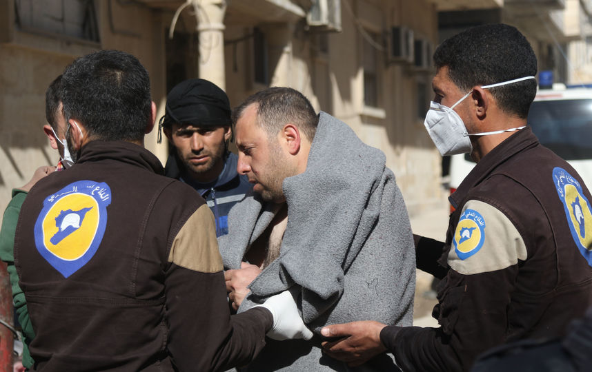 Последствия химатаки в Сирии. Фото AFP