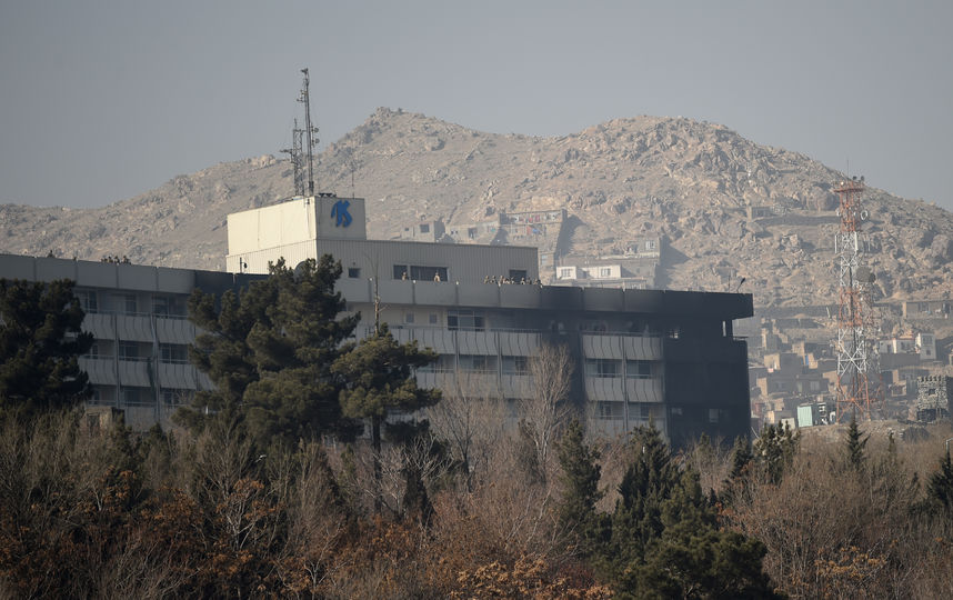 Оставшиеся в живых боевики, захватившие отель, ликвидированы. Фото AFP