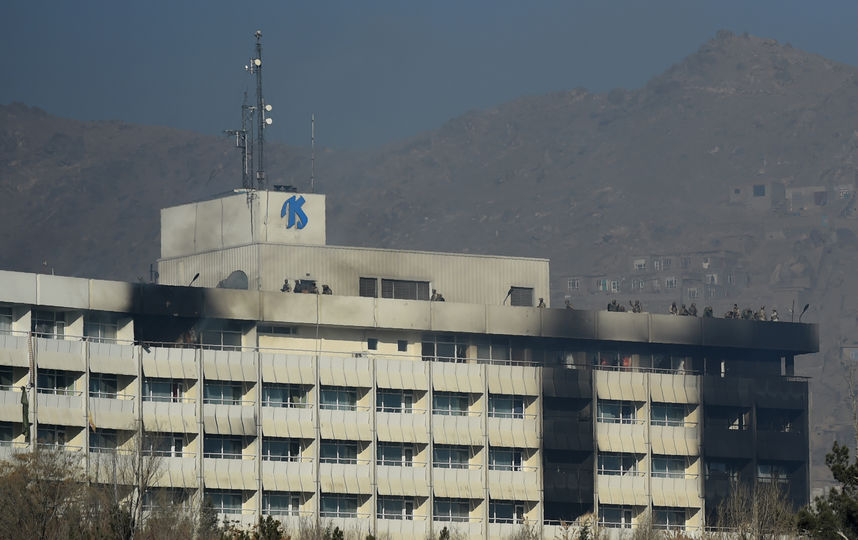 Оставшиеся в живых боевики, захватившие отель, ликвидированы. Фото AFP