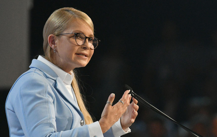 Лидер партии ВО "Батькивщина" Юлия Тимошенко заявила, что примет участи в президентских выборах в 2019 году. Фото AFP